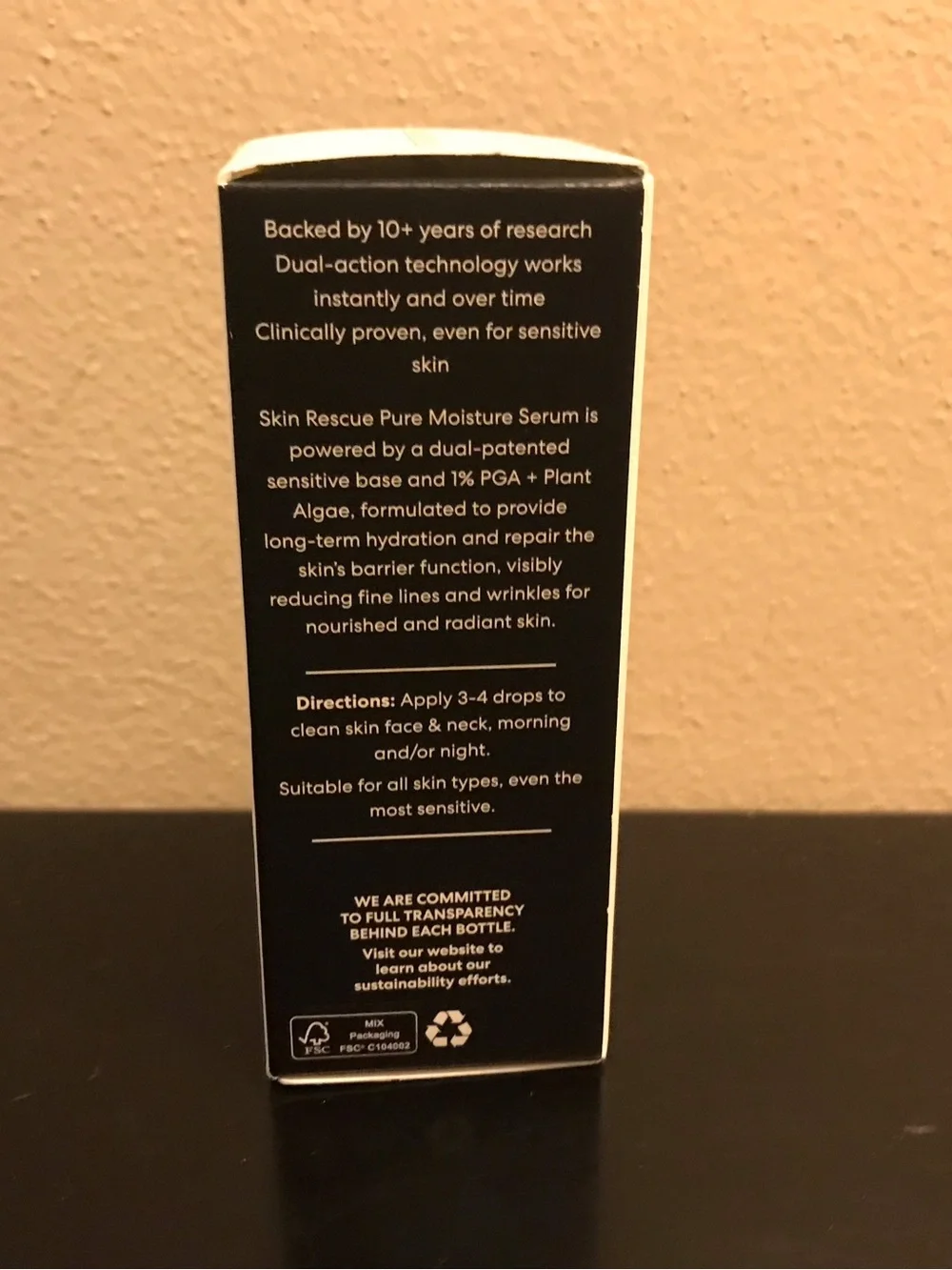 bareMinerals Skin Rescue Pure Moisture Serum - White/Blue